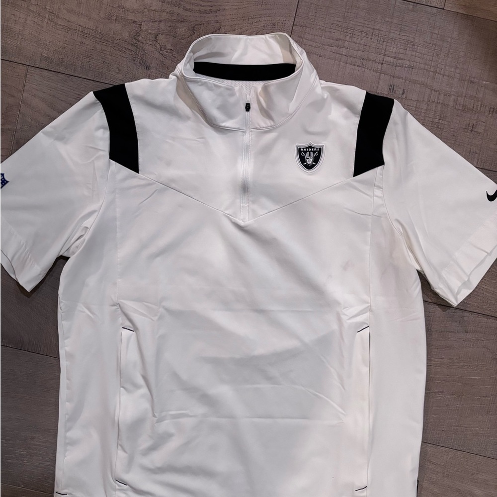 Las Vegas Raiders Nike Sideline Coaches pullover